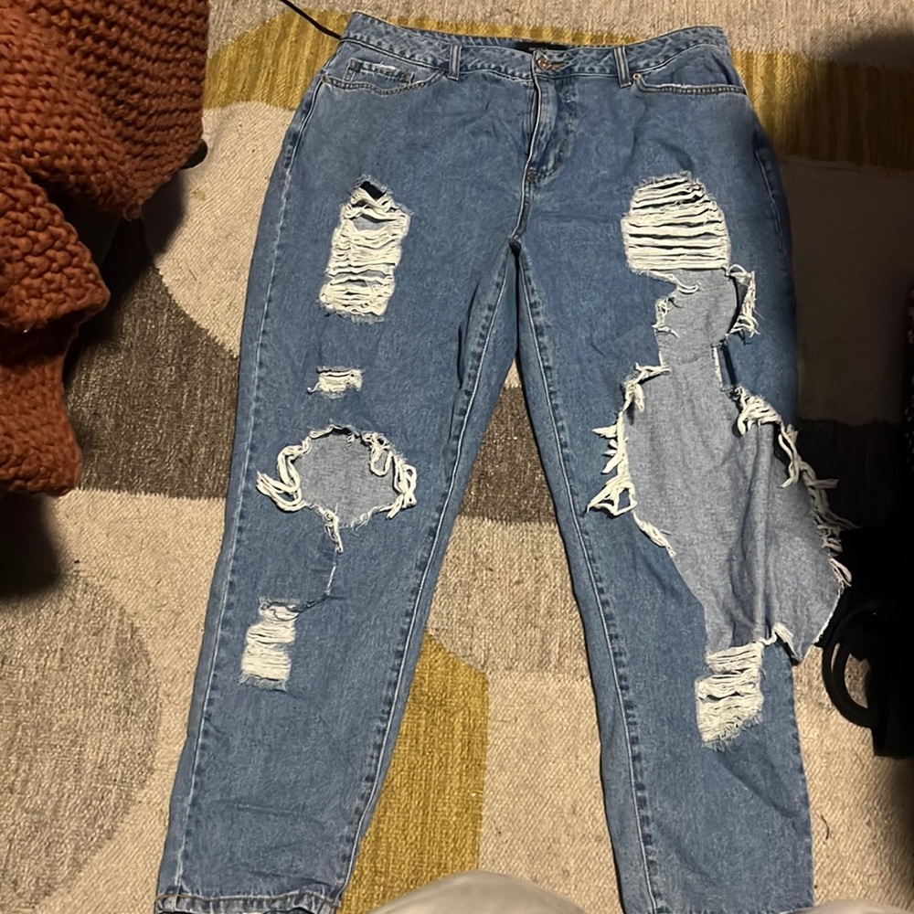 Ripped jeans